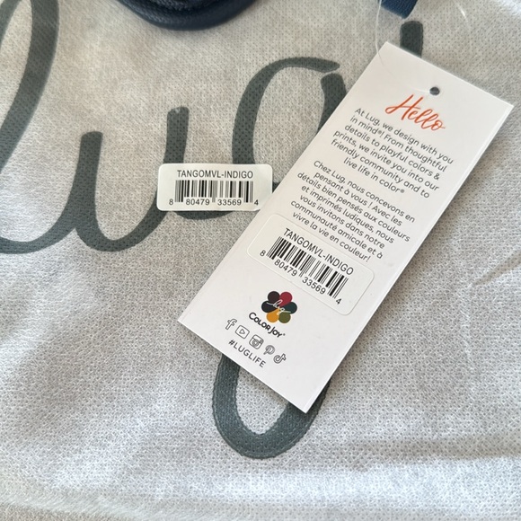 LUG TANGO MATTE LUXE VL, Indigo, NWT - Picture 3 of 9